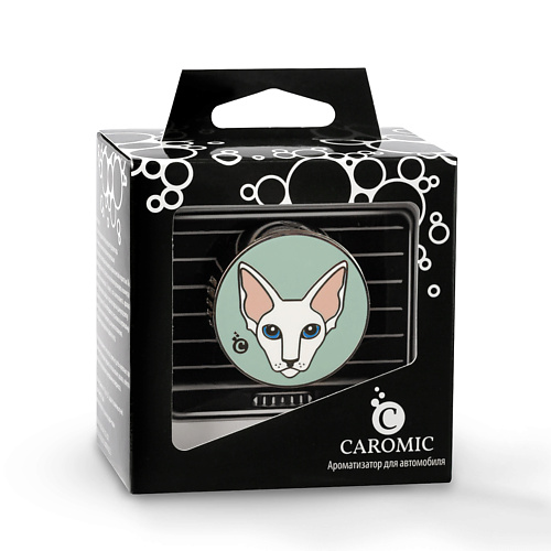 

CAROMIC Ароматизатор для автомобиля Медальон Кошка 10, Ароматизатор для автомобиля Медальон Кошка