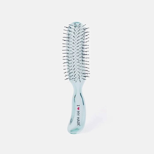 

I LOVE MY HAIR Парикмахерская щетка "Aqua Brush" 18280SC прозрачная М, Парикмахерская щетка "Aqua Brush" 18280SC прозрачная М