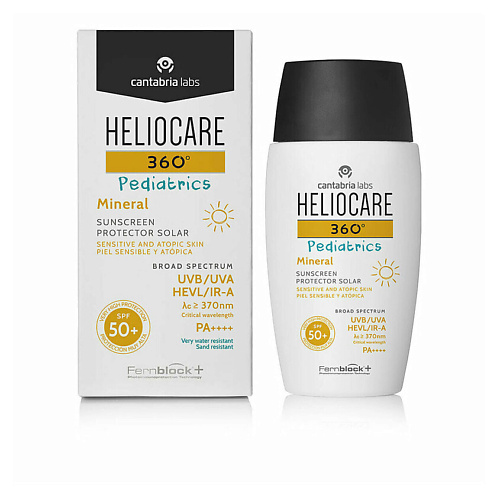 Солнцезащитные кремы HELIOCARE Детское защитное средство от солнца Heliocare Pediatrics SPF 50+ 50
