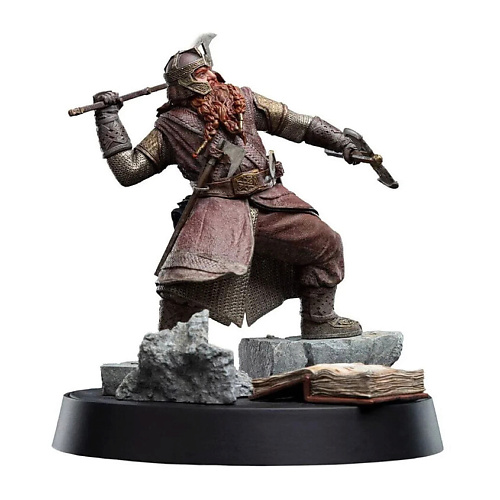 

WETA WORKSHOP Игрушка Der Herr Der Ringe Of Fandom PVC Gimli Statue 19 см, Игрушка Der Herr Der Ringe Of Fandom PVC Gimli Statue 19 см