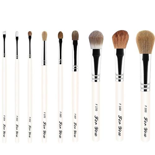 

VALERI-D Набор кистей для макияжа серии For You , 9 кистей, Набор кистей для макияжа серии For You , 9 кистей