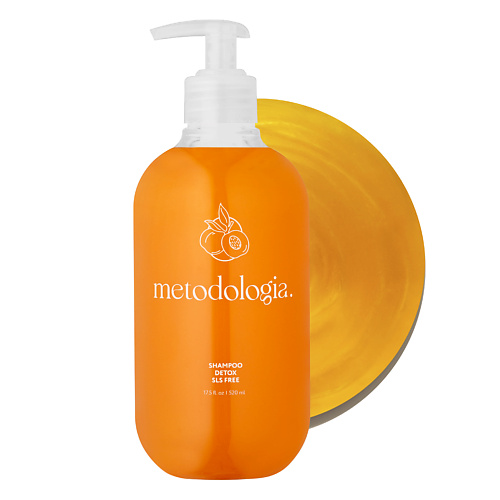 METODOLOGIA Бессульфатный увлажняющий шампунь Detox 5200 495₽
