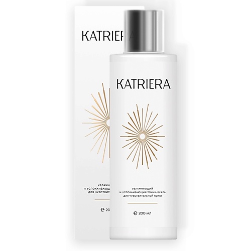 

KATRIERA Увлажняющий и успокаивающий тоник-вуаль 200, Увлажняющий и успокаивающий тоник-вуаль