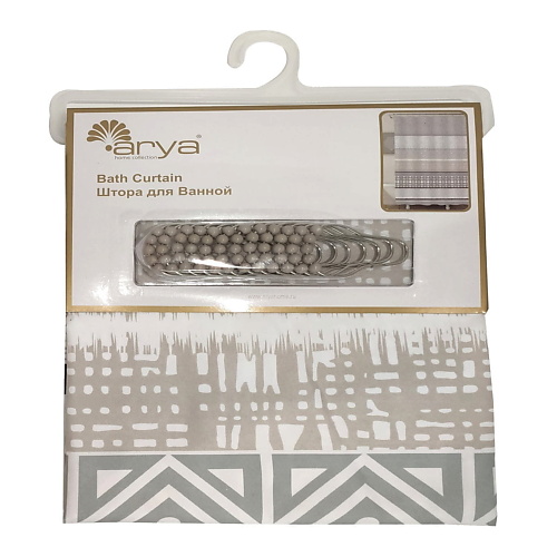 

ARYA HOME COLLECTION Шторы Для Ванны Cindy, Шторы Для Ванны Cindy
