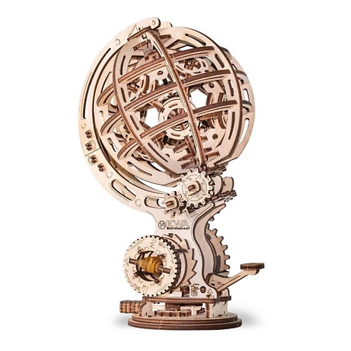 

EWA ECO-WOOD-ART Деревянный конструктор 3D Кинетический глобус, Деревянный конструктор 3D Кинетический глобус