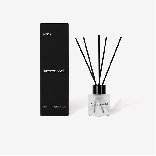 

AROMA WALL Диффузор для дома с палочками — Табак и Ваниль N.012 50, Диффузор для дома с палочками — Табак и Ваниль N.012