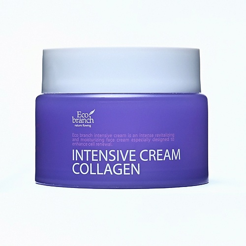 

ECOBRANCH Интенсивный увлажняющий крем с коллагеном 100, Интенсивный увлажняющий крем с коллагеном