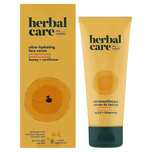 

FARMONA Сыворотка для лица с пептидами Herbal Care My Honey 50, Сыворотка для лица с пептидами Herbal Care My Honey