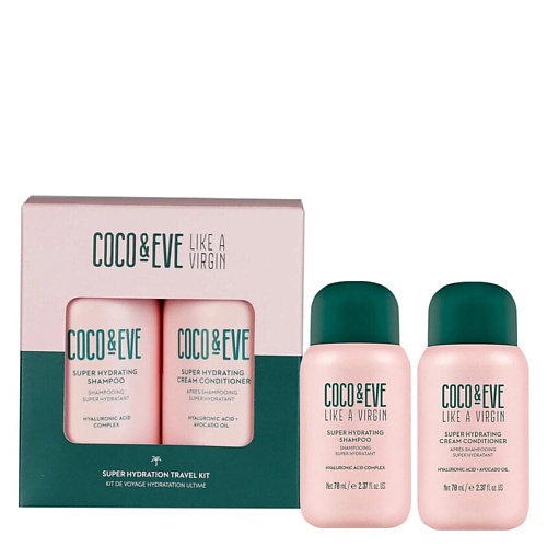 

COCO & EVE Набор для ухода за волосами Like A Virgin Super Hydration Travel Kit, Набор для ухода за волосами Like A Virgin Super Hydration Travel Kit