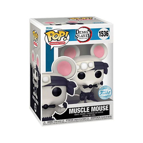 

FUNKO Игрушка Demon Slayer :Kimetsu No Yaiba Pop! Animation Vinyl Muscle Mouse 9 cm, Игрушка Demon Slayer :Kimetsu No Yaiba Pop! Animation Vinyl Muscle Mouse 9 cm