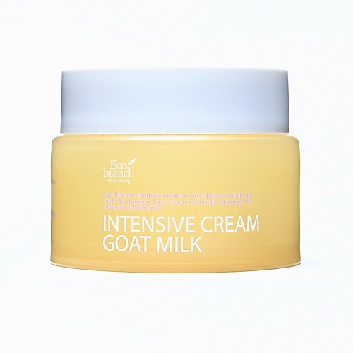 

ECOBRANCH Интенсивный антивозрастной крем для лица с козьим молоком 100, Интенсивный антивозрастной крем для лица с козьим молоком