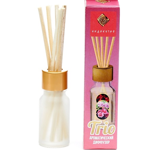 

ИНДОКИТАЙ Аромадиффузор. Роза, фиалка, гвоздика 10, Аромадиффузор. Роза, фиалка, гвоздика