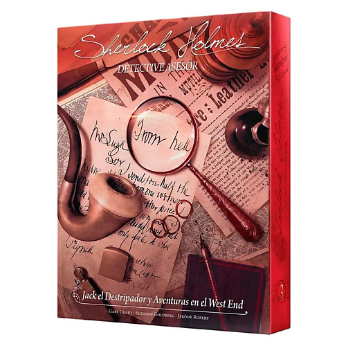 

ASMODEE Настольная игра Sherlock Holmes: Jack El Destripador на испанском языке, Настольная игра Sherlock Holmes: Jack El Destripador на испанском языке