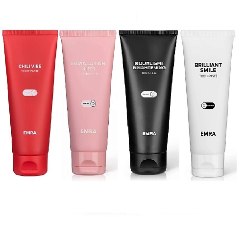 

EMRA Подарочный набор зубных паст полноразмерных 320, Подарочный набор зубных паст полноразмерных