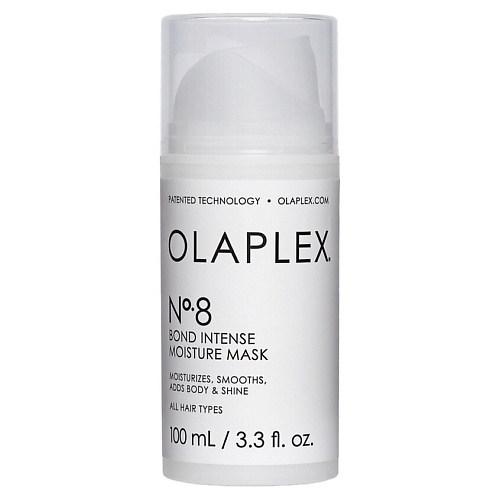 

OLAPLEX Интенсивная увлажняющая маска No 8 Bond Intense 100, Интенсивная увлажняющая маска No 8 Bond Intense