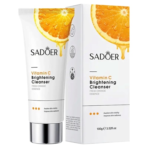 

SADOER Средство для умывания Сияние кожи с витамином С 100, Средство для умывания Сияние кожи с витамином С