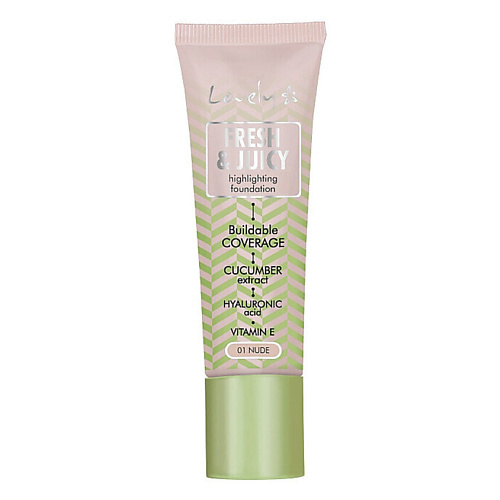 LOVELY Тональная основа Fresh and Juicy Highlighting Foundation 2550₽