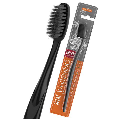 

SPLAT Инновационная зубная щетка жесткая Professional Whitening, Инновационная зубная щетка жесткая Professional Whitening