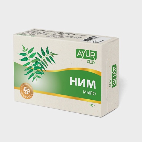 

AYUR PLUS Мыло туалетное НИМ 100, Мыло туалетное НИМ