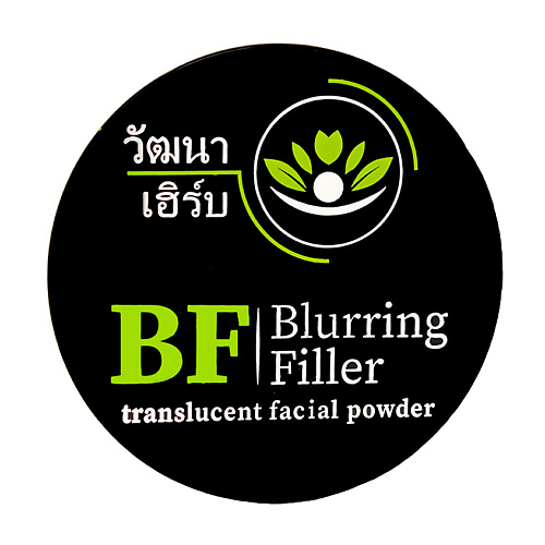 

WATTANA HERB Матирующая компактная прозрачная пудра Blurring Filler 10, Матирующая компактная прозрачная пудра Blurring Filler