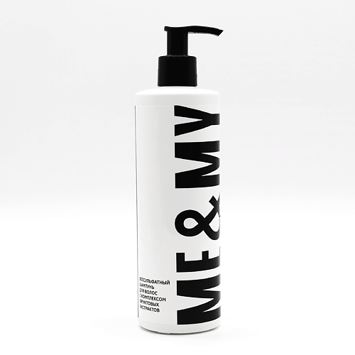 

ME&MY Бессульфатный шампунь для волос с комплексом фруктовых экстрактов 400, Бессульфатный шампунь для волос с комплексом фруктовых экстрактов