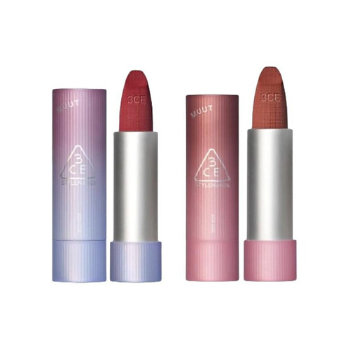 

3CE Набор матовых помад для губ [3CE X MUUT] Cashmere Hug Lipstick, Набор матовых помад для губ [3CE X MUUT] Cashmere Hug Lipstick