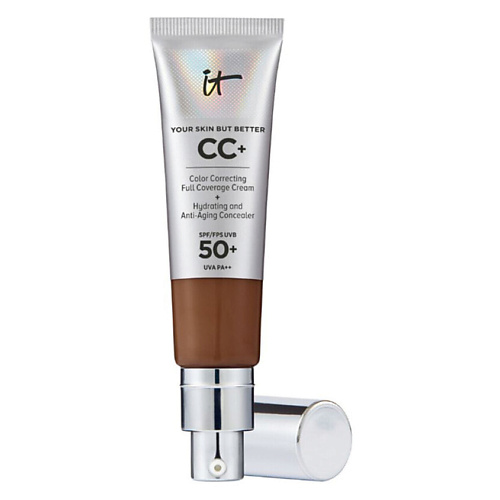 

IT COSMETICS CC+ крем Your Skin But Better SPF50 с антивозрастным уходом, CC+ крем Your Skin But Better SPF50 с антивозрастным уходом