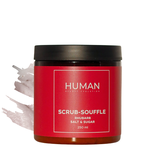 

HUMAN BEAUTY EVOLUTION Скраб для тела сахарный ревень 250, Скраб для тела сахарный ревень