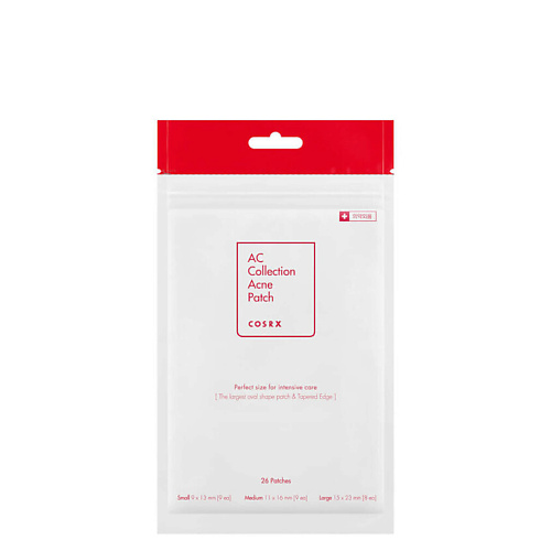 

COSRX Патчи от прыщей AC Collection Acne Patch, Патчи от прыщей AC Collection Acne Patch