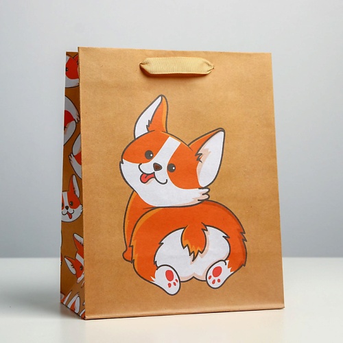 

ДАРИТЕ СЧАСТЬЕ Пакет крафтовый вертикальный, Пакет крафтовый вертикальный