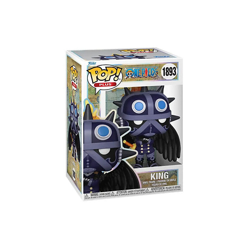

FUNKO Фигурка One Piece Pop! Plus Animation King Figure 9 cm, Фигурка One Piece Pop! Plus Animation King Figure 9 cm