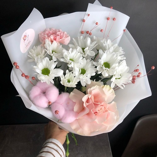 

ДАРИ ЦВЕТЫ Хризантемы в авторском букете «Есенин», Хризантемы в авторском букете «Есенин»