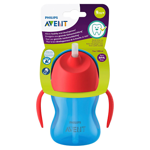 

PHILIPS Чашка-поильник с трубочкой, с 9 месяцев, Чашка-поильник с трубочкой, с 9 месяцев