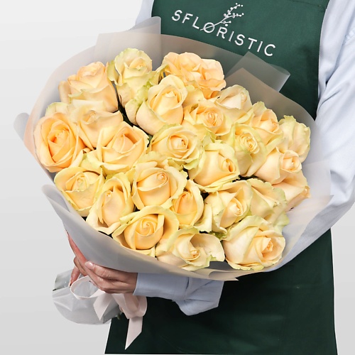 

STUDIO FLORISTIC Букет Роз Россия 25 шт «Чистая гармония», Букет Роз Россия 25 шт «Чистая гармония»