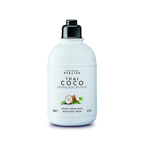 

PERLIER Крем-гель для ванны расслабляющий Thai Coco 500, Крем-гель для ванны расслабляющий Thai Coco