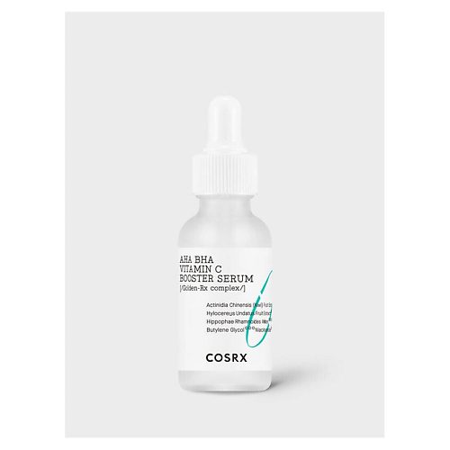 

COSRX Сыворотка для выравнивания тона AHA BHA Vitamin C Booster Serum 30, Сыворотка для выравнивания тона AHA BHA Vitamin C Booster Serum
