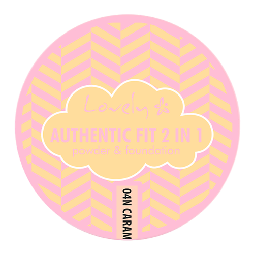 

LOVELY Пудра-основа Authentic Fit 2in1, Пудра-основа Authentic Fit 2in1