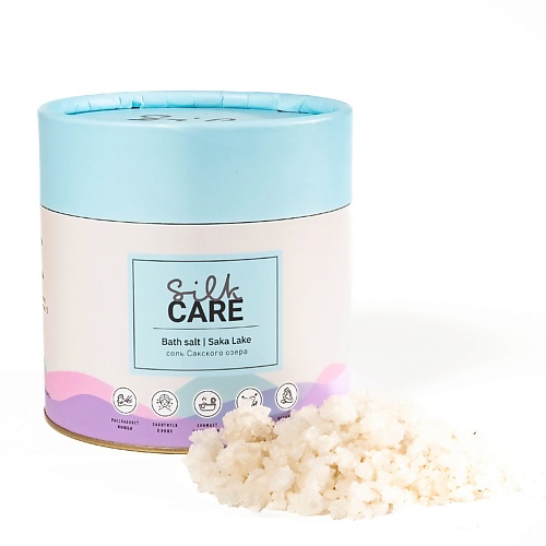 

SILK CARE Соль для ванн Сакского озера в подарочной упаковке 1, Соль для ванн Сакского озера в подарочной упаковке