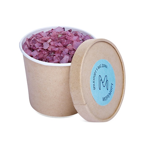 

МОРЕМИРУ Соль для ванн с магнием Нескромная роза 250, Соль для ванн с магнием Нескромная роза