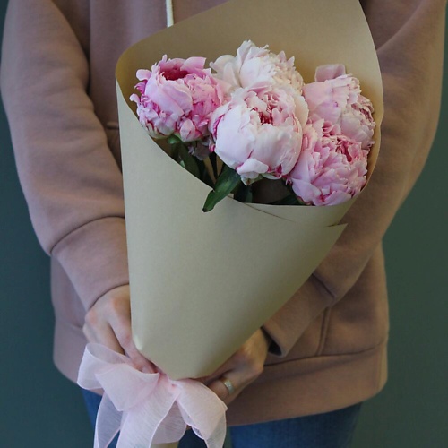 

КОЛИБРИ ЦВЕТОЧНЫЙ САЛОН Моно из 5 пионов, Моно из 5 пионов