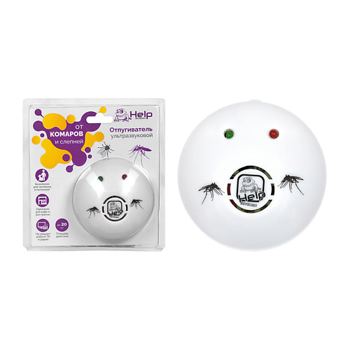 

HELP BOYSCOUT Отпугиватель КОМАРОВ и СЛЕПНЕЙ, УЛЬТРАЗВУКОВОЙ, Отпугиватель КОМАРОВ и СЛЕПНЕЙ, УЛЬТРАЗВУКОВОЙ
