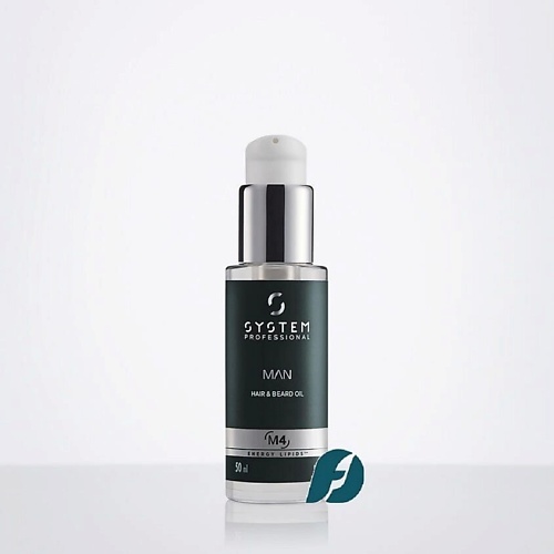 

SYSTEM PROFESSIONAL Масло для волос и бороды MAN HAIR & BEARD OIL 50, Масло для волос и бороды MAN HAIR & BEARD OIL
