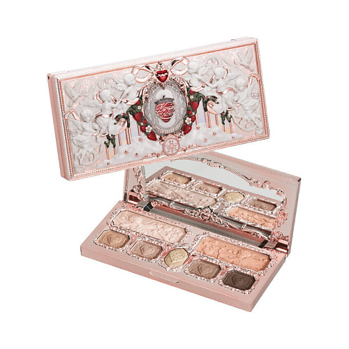 

FLOWER KNOWS Палетка для макияжа лица и глаз Strawberry Cupid Makeup Palette, Палетка для макияжа лица и глаз Strawberry Cupid Makeup Palette