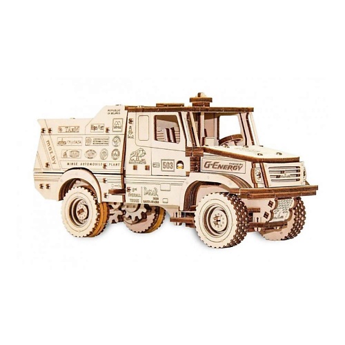 

EWA ECO-WOOD-ART Деревянный конструктор 3D МАЗ-6440RR (заводной), Деревянный конструктор 3D МАЗ-6440RR (заводной)