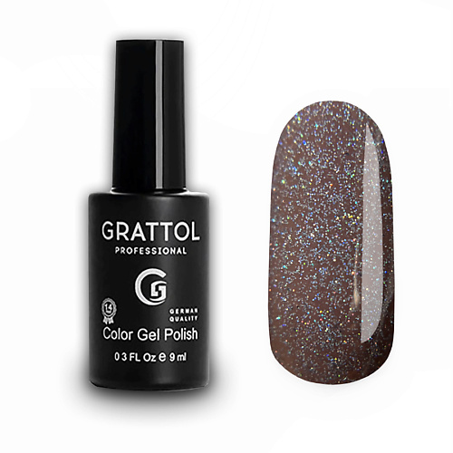 

GRATTOL Гель-лак с блестками Агат, Гель-лак с блестками Агат