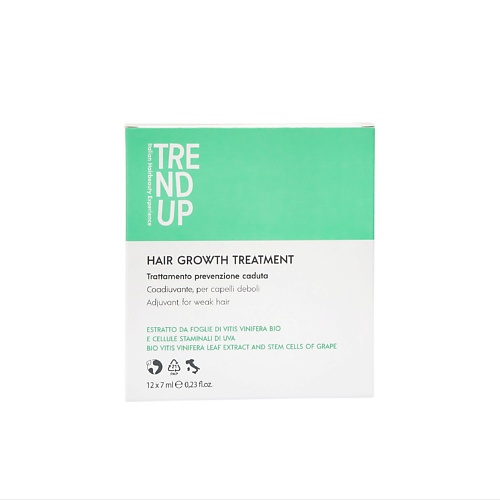 

TREND UP Профессиональная сыворотка/концентрат для роста волос в ампулах 12, Профессиональная сыворотка/концентрат для роста волос в ампулах