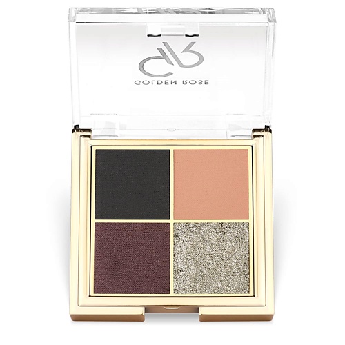 

GOLDEN ROSE Тени для век QUATTRO eyeshadow palette, Тени для век QUATTRO eyeshadow palette