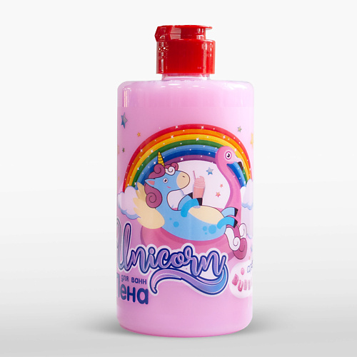 

GREENFIELD Пена для ванн Unicorn Bubble Gum 460, Пена для ванн Unicorn Bubble Gum