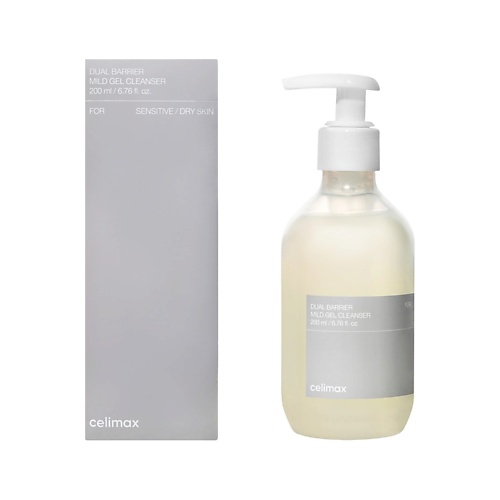 

CELIMAX Гель для умывания DUAL BARRIER для мягкого очищения 200, Гель для умывания DUAL BARRIER для мягкого очищения