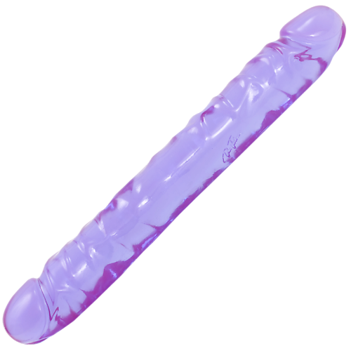 Фаллоимитатор двухголовый 12 Crystal Jellies 12 Jr. Double Dong